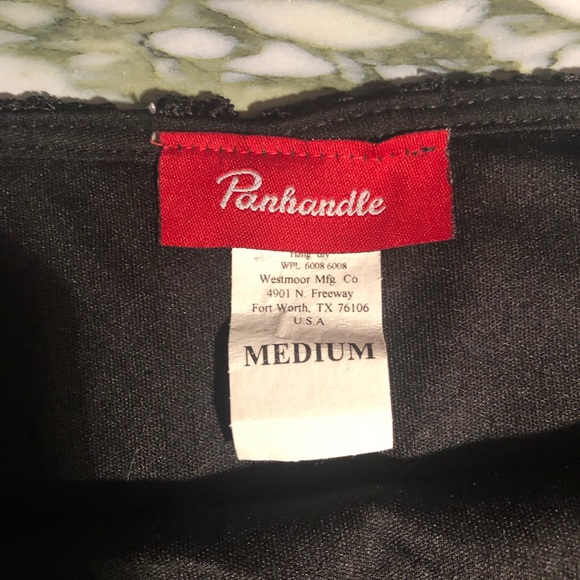 Panhandle Black Lace MIDI Skirt - Picture 4 of 6